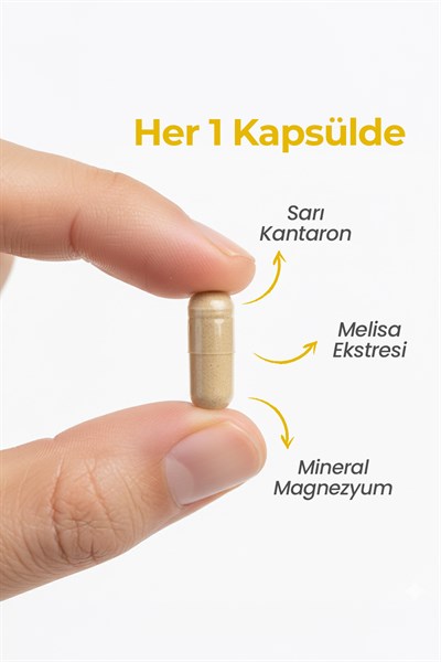 Multimed St. John’s Wort Sarı Kantaron – Doğal Sakinleştirici & Ruh Hali Dengesi – 120 Kapsül