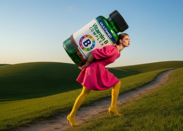 Vitamin B Complex: Yorgunluğa Karşı Doğal Çözüm