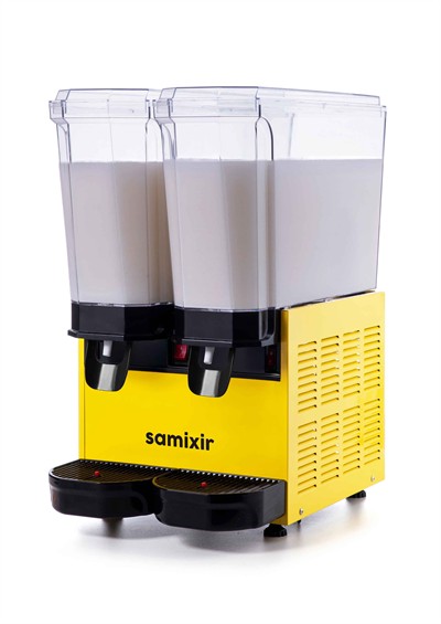  Klasik Twin Soğuk İçecek Dispenseri, 20+20 L, Karıştırıcılı