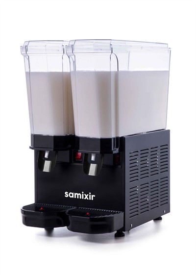  Klasik Twin Soğuk İçecek Dispenseri, 20+20 L, Karıştırıcılı