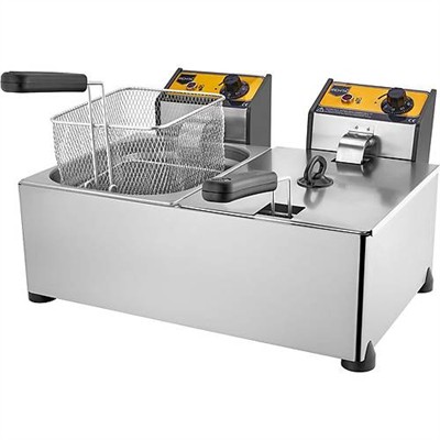 5+5 lt Çiftli Elektrikli Fritöz - R93