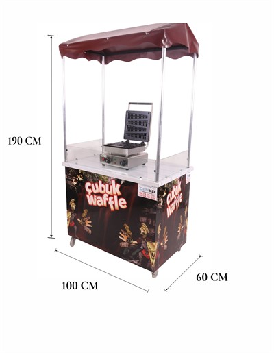 Çubukta Waffle Arabası 60x100 (Model Amasya)