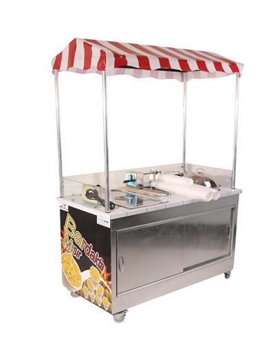 Elektrikli Çubukta Patates ve Bardakta Mısır Arabası 60x120 (Model Taksim)