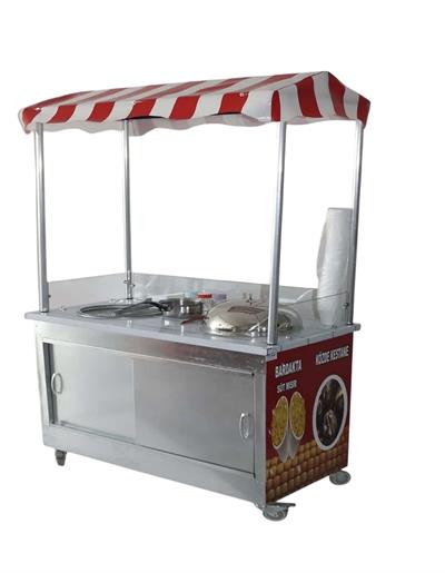 Közde Kestane ve Elektrikli Bardakta Mısır Tezgahı 60x100 (Model Boyabat)