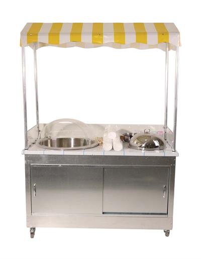 Pamuk Şeker ve Bardakta Mısır Arabası Elektrikli 60x120 (Model Konya)