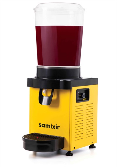 Panoramik 10L Karıştırıcılı Soğuk İçecek Dispenseri M10 Limonata Ayran Soğutma Makinesi