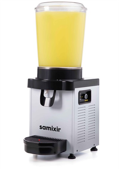 Panoramik 10L Karıştırıcılı Soğuk İçecek Dispenseri M10 Limonata Ayran Soğutma Makinesi