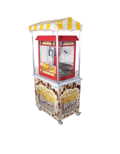 Popcorn Mısır Patlama Arabası 50X70 (Model Ürgüp)