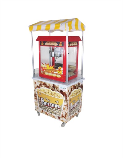Popcorn Mısır Patlama Arabası 50X70 (Model Ürgüp)