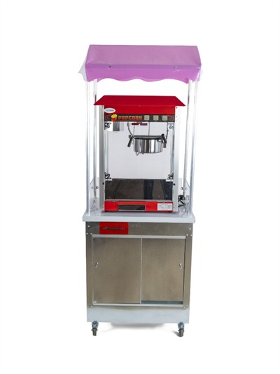 Popcorn Mısır Patlatma Arabası 50x70 (Model Giresun)