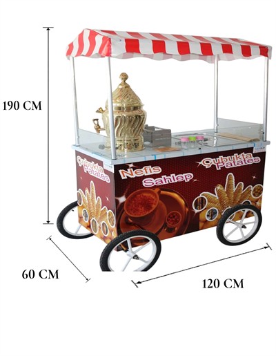 Sahlep Çubukta Patates Arabası 60x120 (Model Karaman)