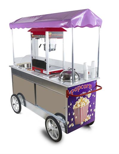 Pamuk Şeker, Popcorn ve Bardakta Mısır Arabası 65x180 (Model Trabzon)
