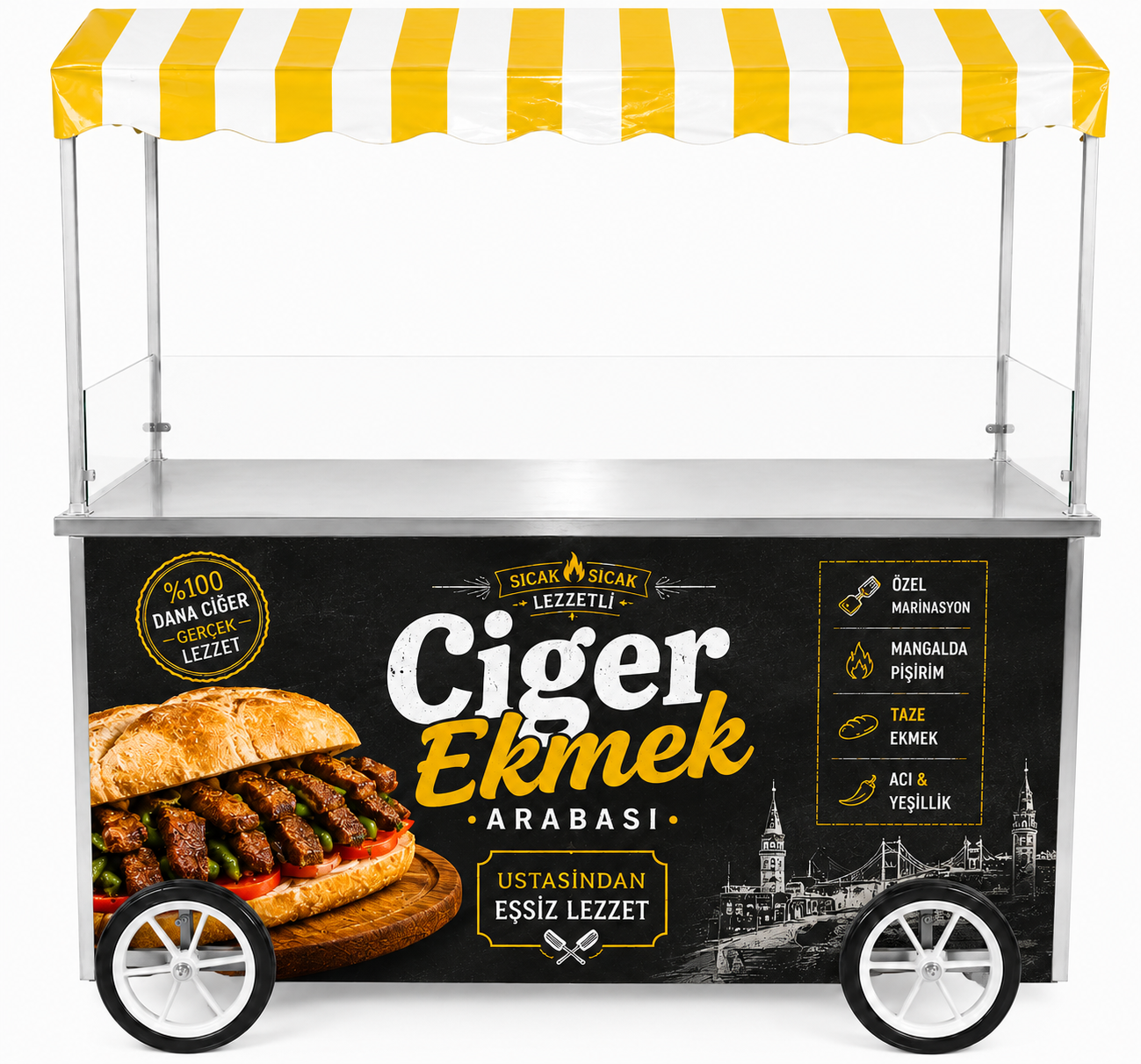 Ciğer Ekmek Arabası