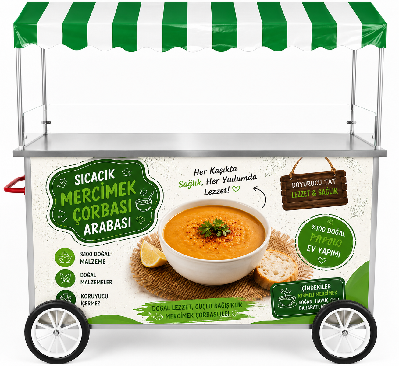 Mercimek Çorbası Arabası