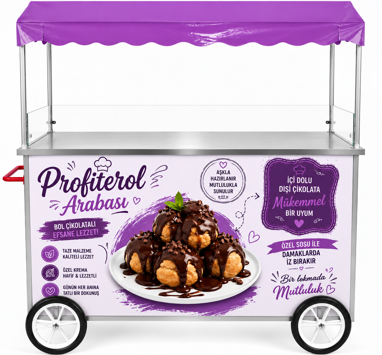 Profiterol Arabası