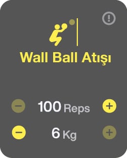 Wall Ball Atışı