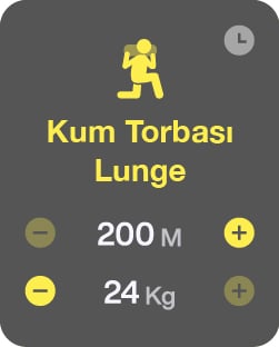 Kum Torbası Lunge