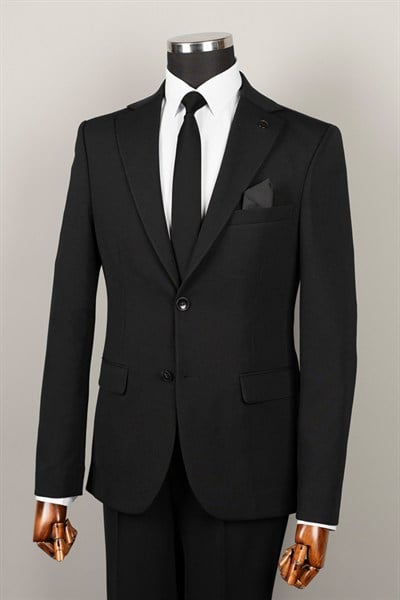 İkili Takım Elbise Siyah