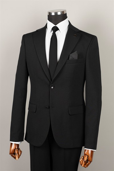 İkili Takım Elbise Siyah