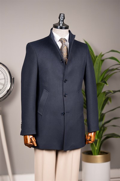 KABAN HAKİM YAKA Lacivert