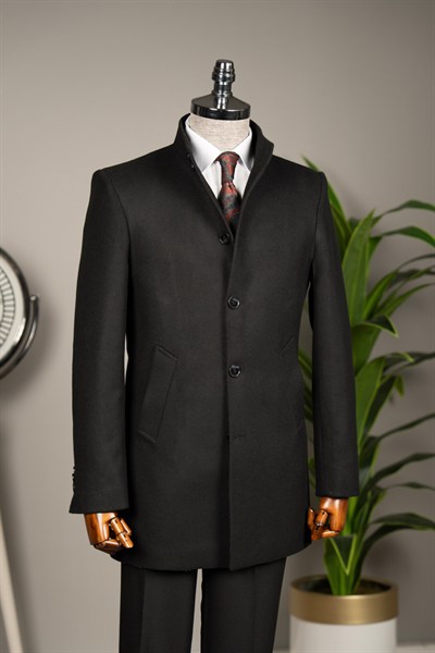 KABAN HAKİM YAKA Siyah