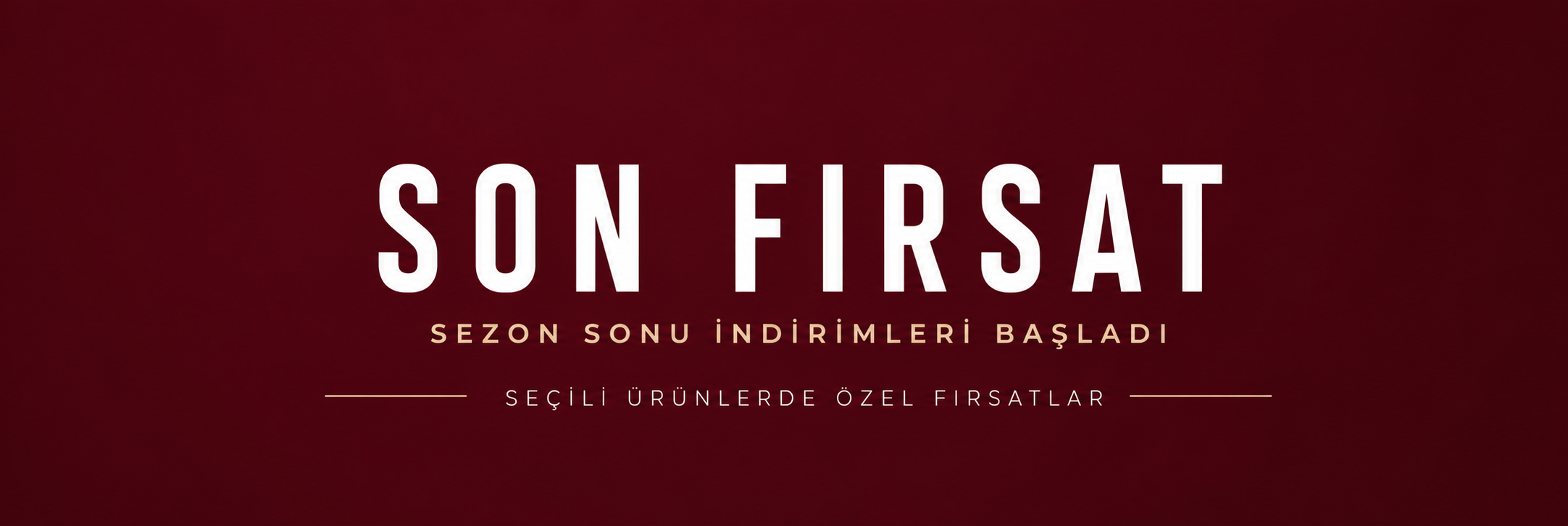Sezon Sonu İndirimleri