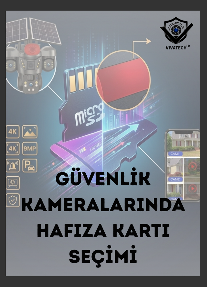 GÜVENLİK KAMERASI HAFIZA KARTLARI