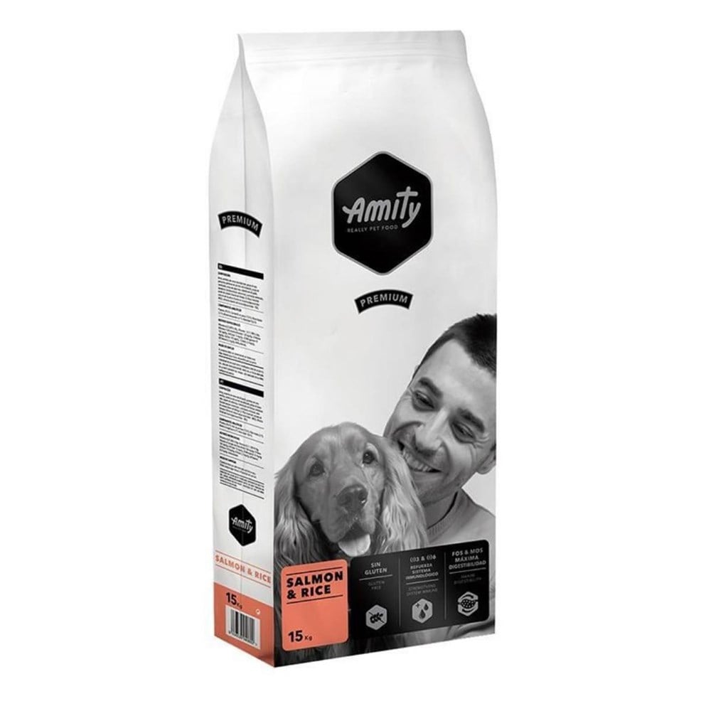 Amity Amity Somonlu Ve Pirinçli Yetişkin Köpek Maması 15 Kg En Ucuz Fiyatları ve Özellikleri