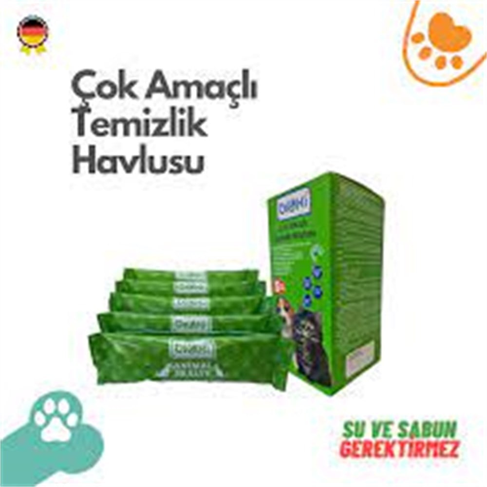 BİOXİ ANİMAL ÇOK AMAÇLI TEMİZLİK HAVLUSU 5 Lİ