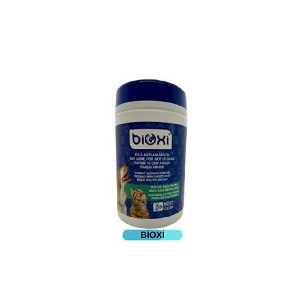 BİOXİ PET TEMİZLEME MENDİLİ