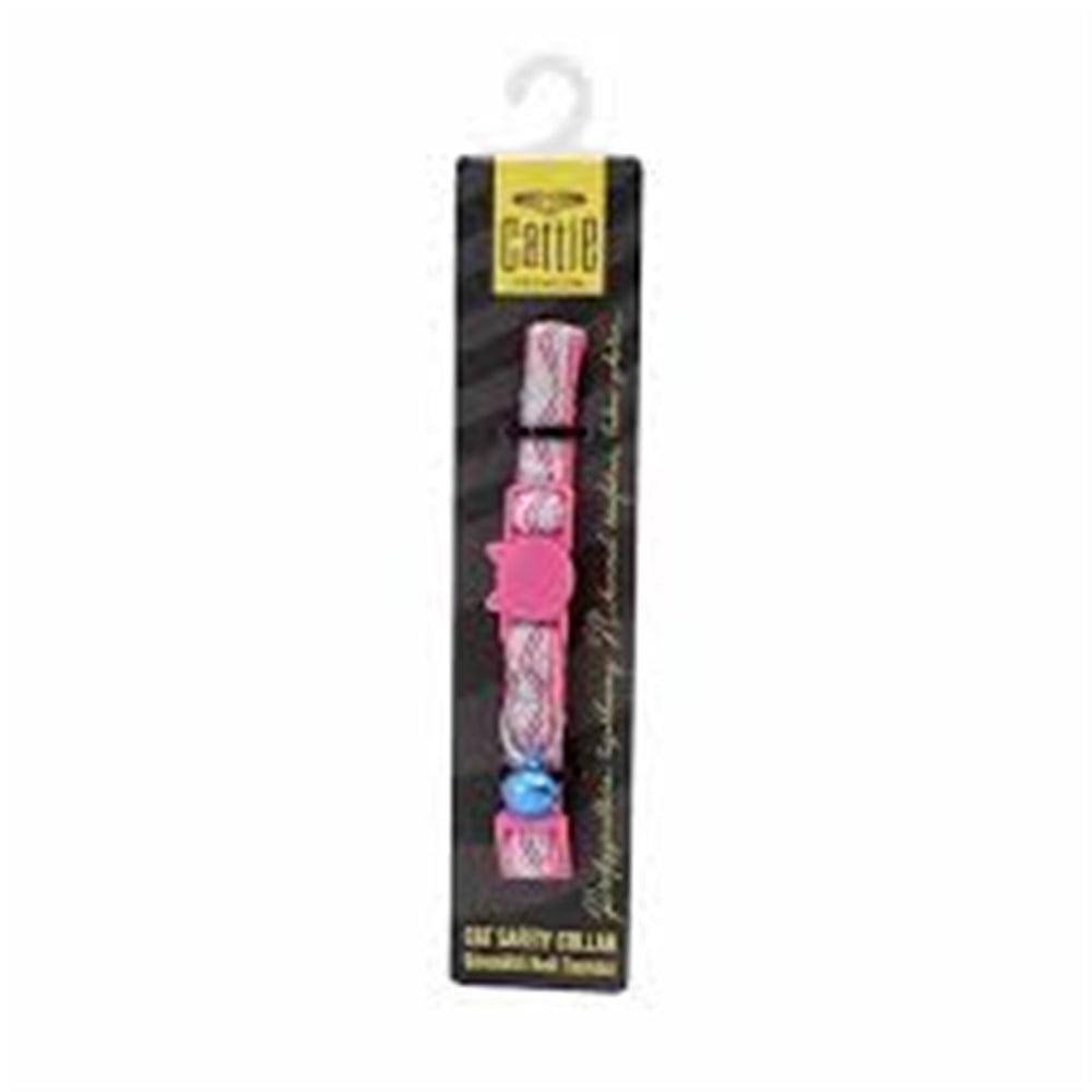 Cattie CATTİE DESENLİ KEDİ BOYUN TASMASI PEMBE 1X15-25CM En Ucuz Fiyatları ve Özellikleri