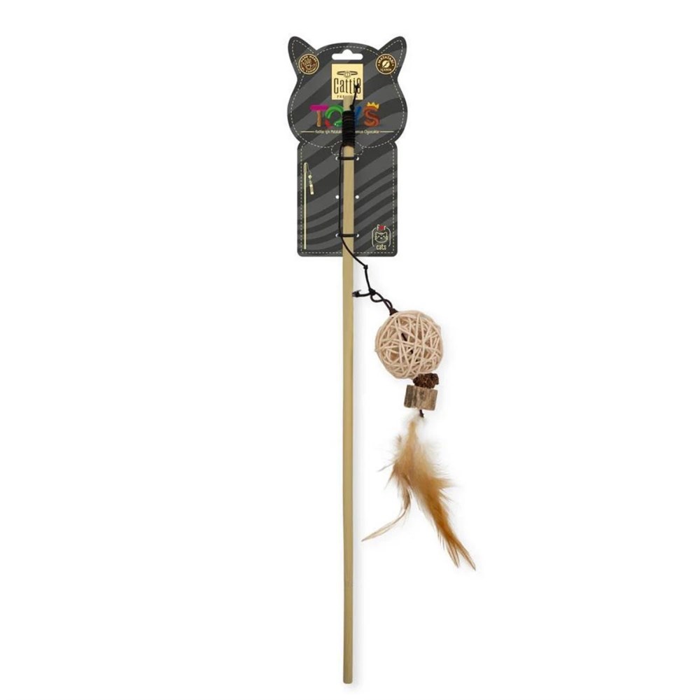 Matatabi CATTİE MATATABİ İÇERİKLİ KEDİ OYUNCAĞI TOPLU OLTA 50CM En Ucuz Fiyatları ve Özellikleri