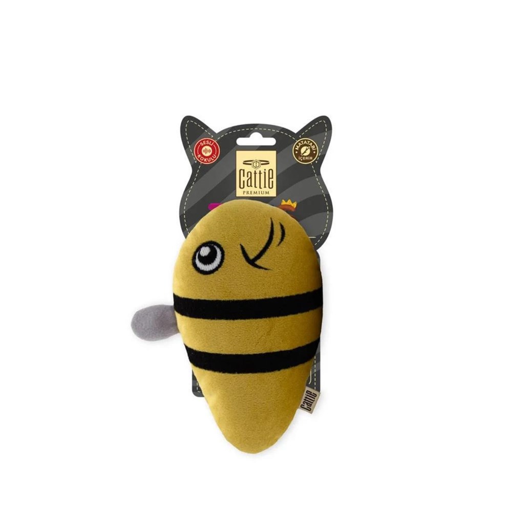 Matatabi CATTİE MATATABİ İÇERİKLİ KEDİ OYUNCAĞI PELUŞ ARI 15CM En Ucuz Fiyatları ve Özellikleri