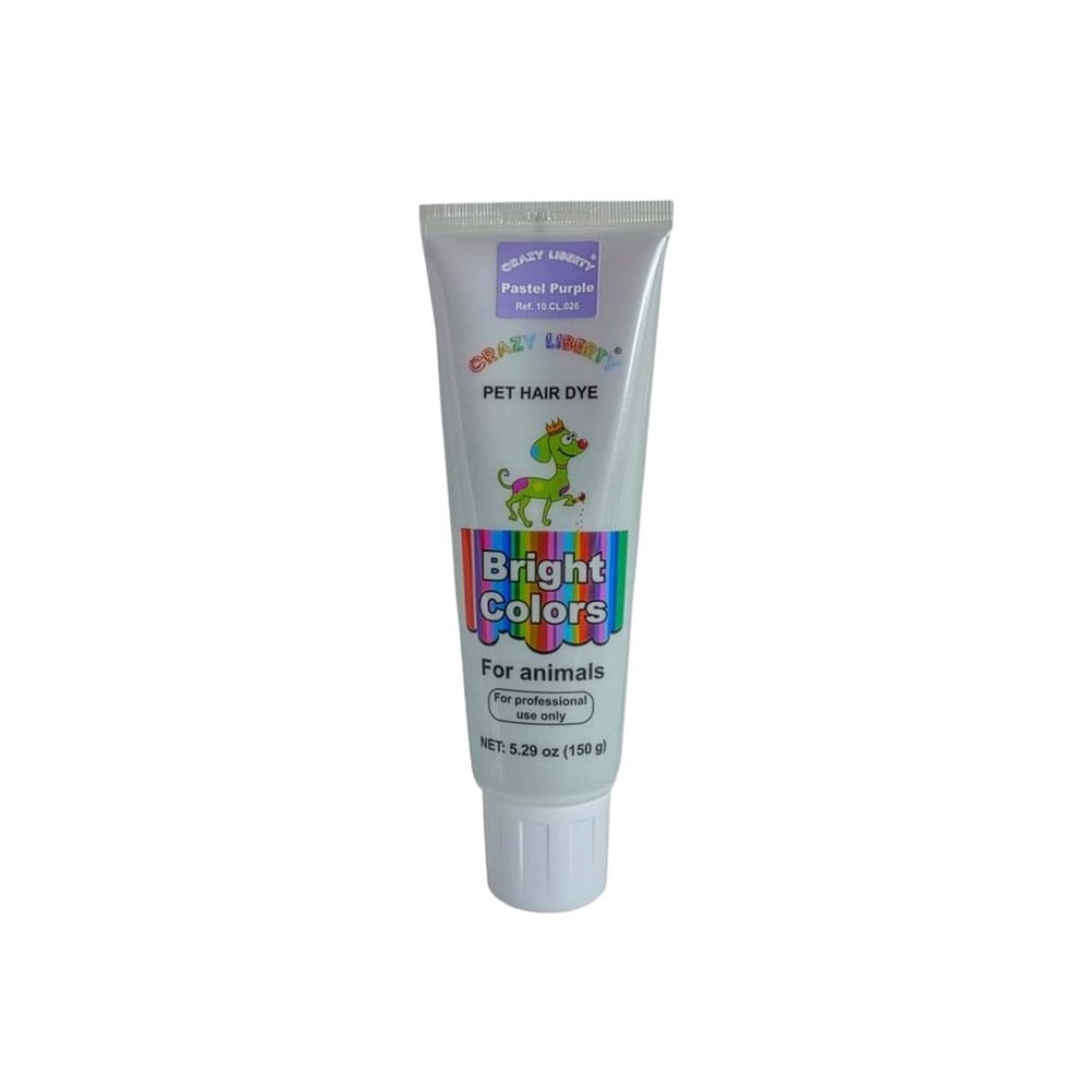 CRAZY LIBERTY Evcil Hayvanlar İçin Saç Boyası (Pastel Mor) 150 ML