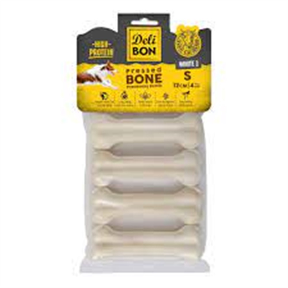 Delibon DELİBON DERİ PRES KEMİK 12CM S BOY 4LÜ PAKET BEYAZ 12CMX4AD. En Ucuz Fiyatları ve Özellikleri