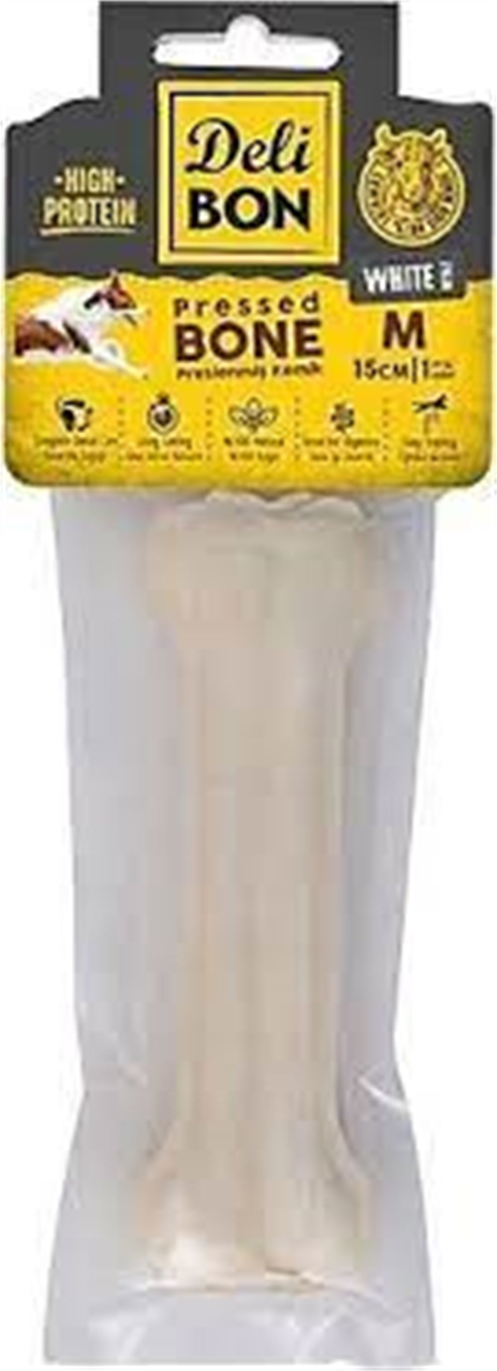 Delibon DELİBON DERİ PRES KEMİK 15CM M BOY 1Lİ PAKET BEYAZ 15CMX1AD. En Ucuz Fiyatları ve Özellikleri