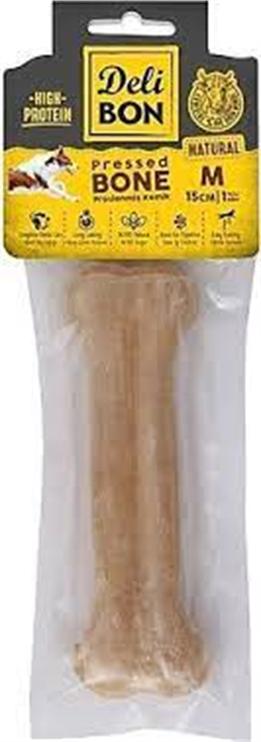 Delibon DELİBON DERİ PRES KEMİK 15CM M BOY 1Lİ PAKET NATUREL 15CMX1AD. En Ucuz Fiyatları ve Özellikleri