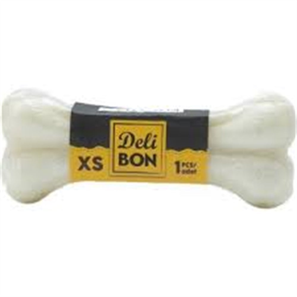 DELİBON DERİ PRES KEMİK 7CM XS BOY 1Lİ VAKUM BEYAZ 7CMX1AD.