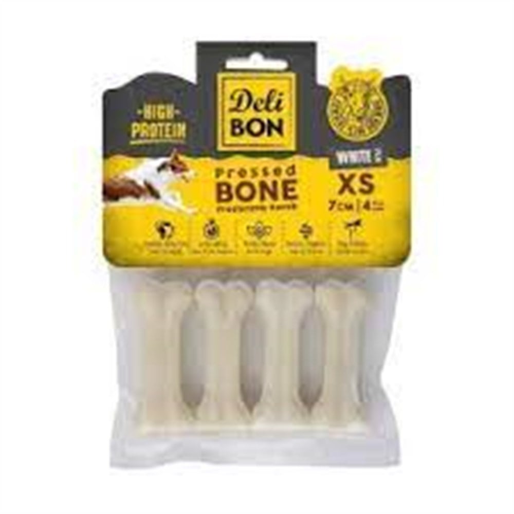 Delibon DELİBON DERİ PRES KEMİK 7CM XS BOY 4LÜ PAKET BEYAZ 7CMX4AD. En Ucuz Fiyatları ve Özellikleri