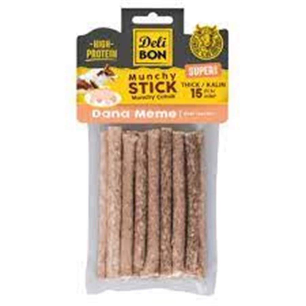 DELİBON SUPER MUNCHY ÇUBUK DANA MEMELİ KALINX15AD.
