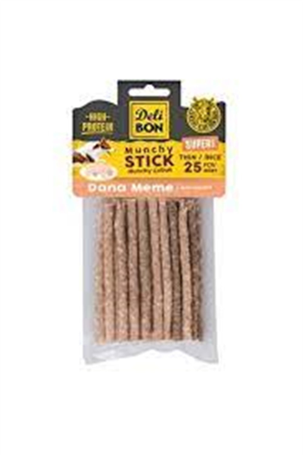 DELİBON SUPER MUNCHY ÇUBUK DANA MEMELİ İNCEX25AD.