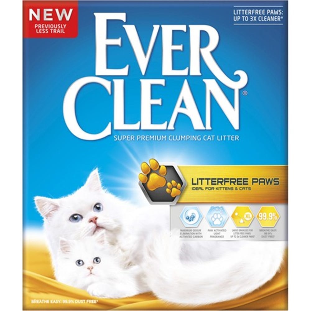 EVER CLEAN LITTERFREE PAWS KEDİ KUMU 10 LT