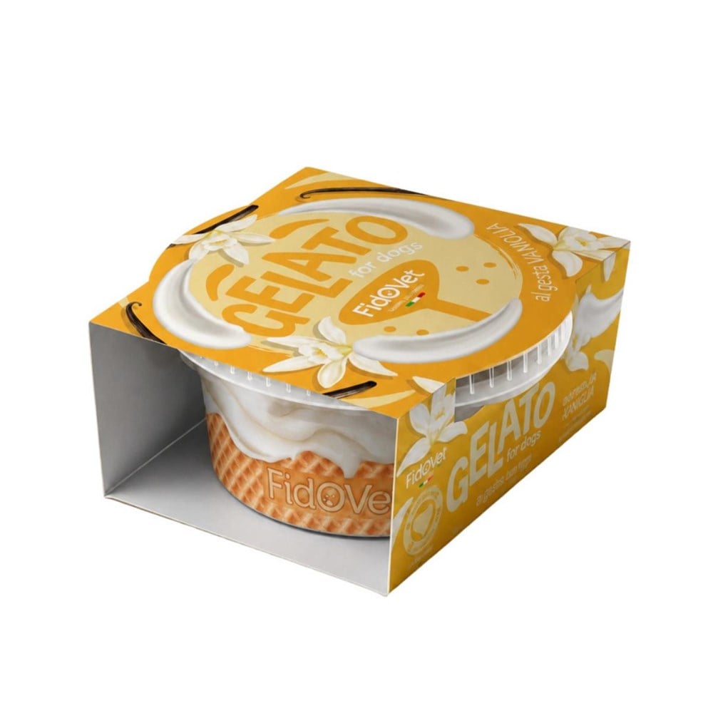Fidovet Gelato Vanilya Aromalı Dondurma Köpek Ödül Maması 40gr