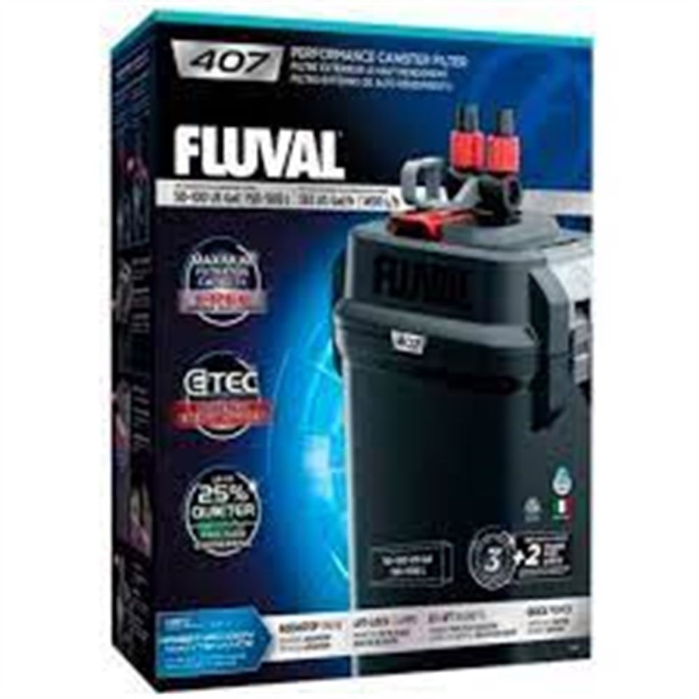 Fluval 407 Dış Filtre 1450 l/h / 150-500 Lt