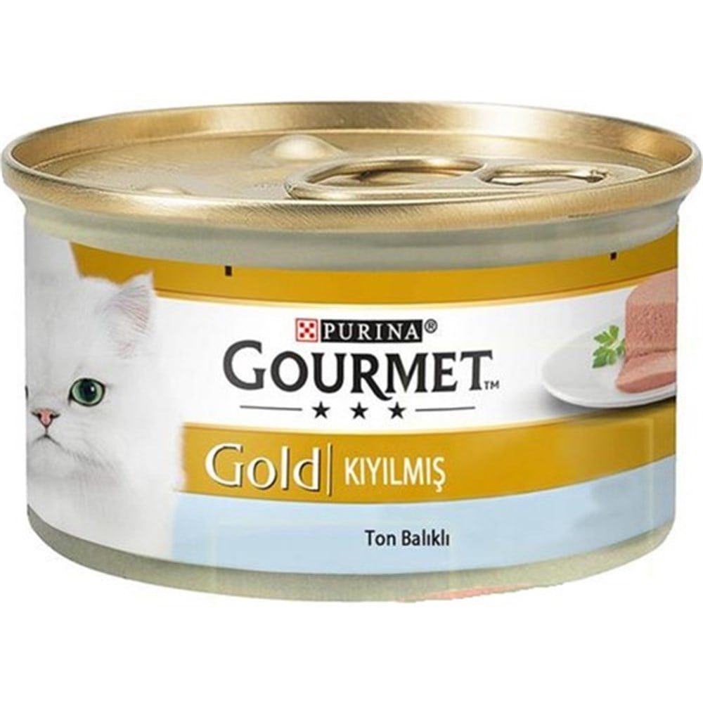 Gourmet Gold Kıyılmış Ton Balıklı Kedi Konservesi 85gr