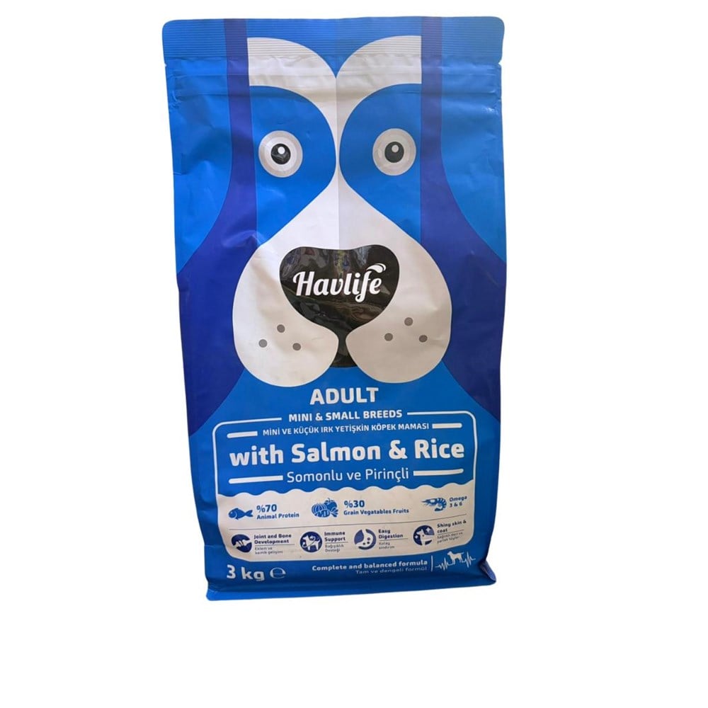 Havlife Havlife Küçük Irk Somolu Yetişkin Köpek Maması 3 Kg En Ucuz Fiyatları ve Özellikleri