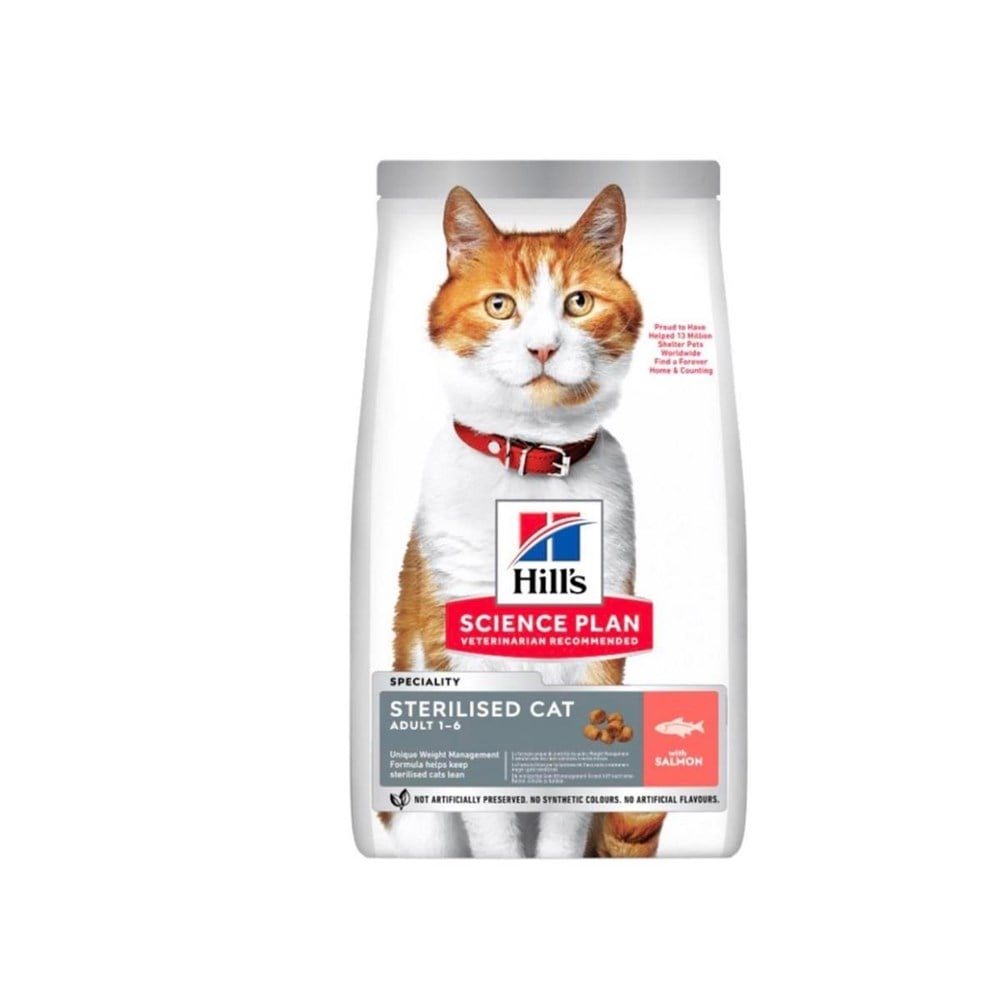 Hills Sterilised Somon Balıklı Kısırlaştırılmış Kedi Maması 3 Kg