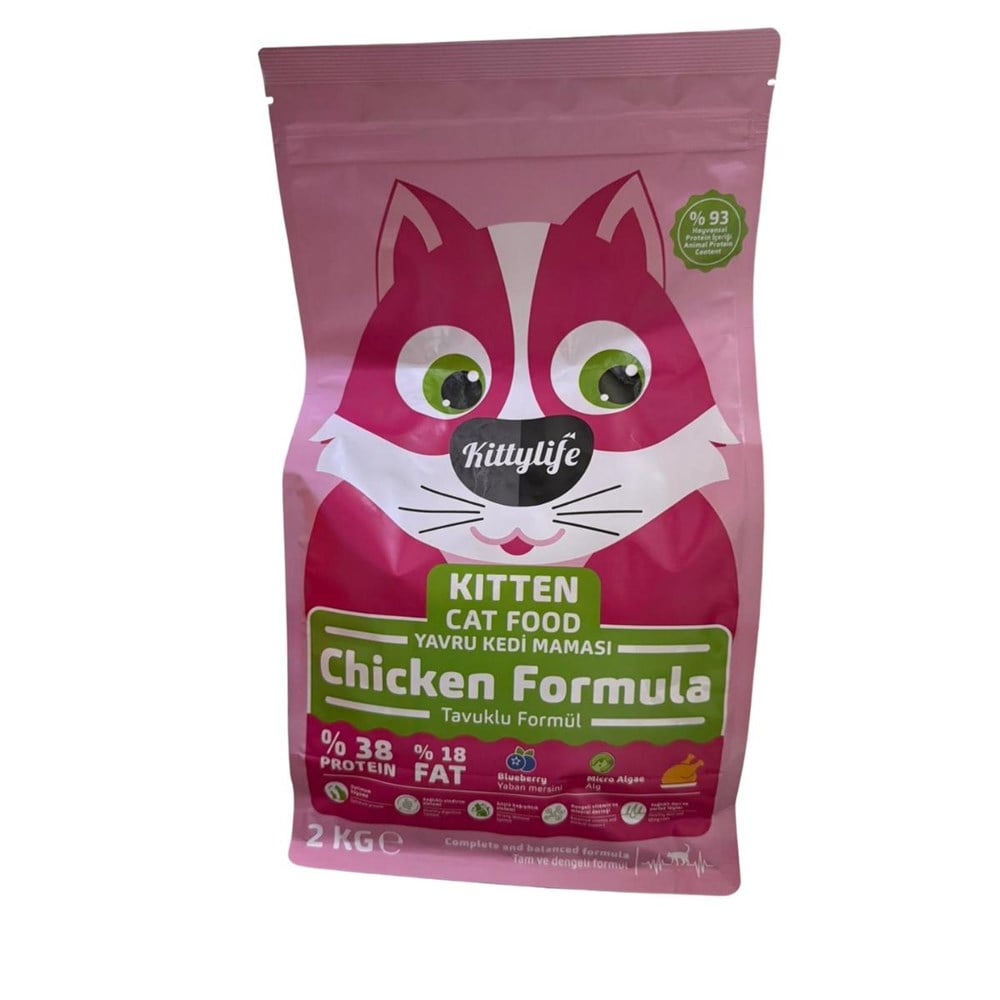 Kittylife Tavuklu Yavru Kedi Maması 2 Kg