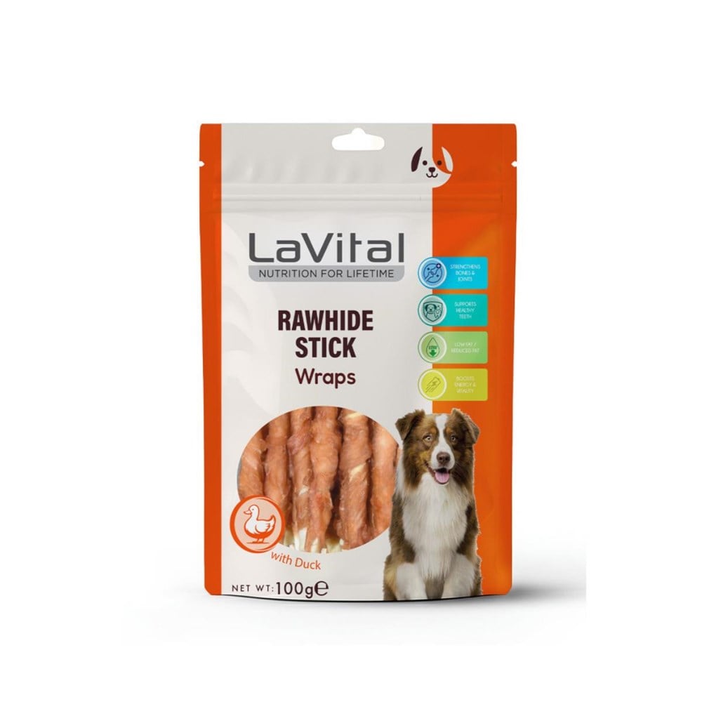 LaVital LaVital Rawhide Stick Ördek Etli Köpek Ödül Çubuğu 100gr En Ucuz Fiyatları ve Özellikleri