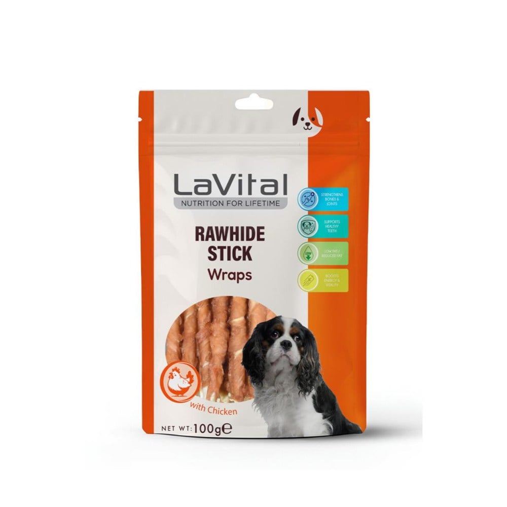 LaVital LaVital Rawhide Stick Tavuk Etli Köpek Ödül Çubuğu 100gr En Ucuz Fiyatları ve Özellikleri